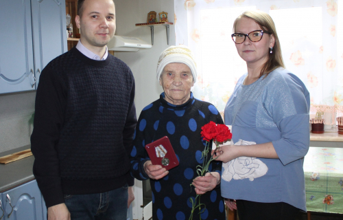 МЕДАЛЬ - ОЛЬГЕ АНДРЕЕВНЕ ПАДАЧЕВОЙ