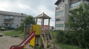 Детские площадки в городе обновляются