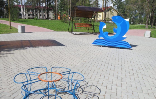 В парке теперь и велопарковки