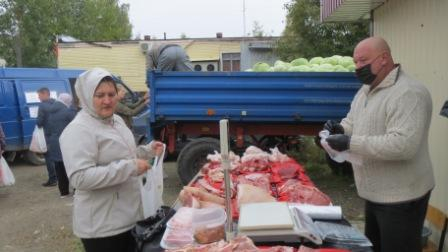 Осенняя ярмарка в городе Суоярви