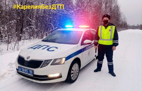 Госавтоинспекция Суоярвского района приняла участие в республиканском профилактическом мероприятии #КарелияБезДТП
