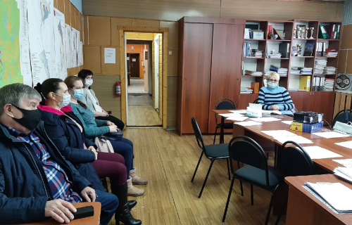 Встреча с представителями малого и среднего бизнеса в п. Найстенъярви.