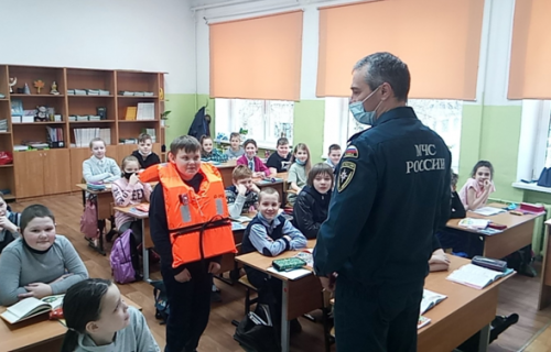 Профилактические беседы с учениками Суоярвской средней общеобразовательной школы