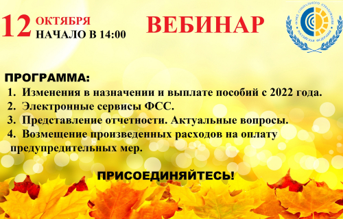 Отделение Фонда приглашает работодателей республики принять участие в вебинаре