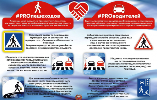 Сегодня стартует профилактическое мероприятие #PROпешеходовКарелии.