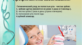 Профилактика полости рта 