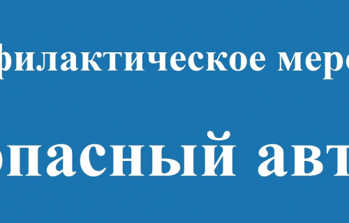 Профилактическое мероприятие